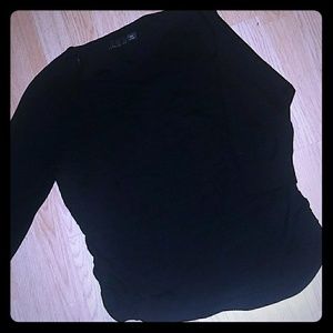 Black attention brand sweater